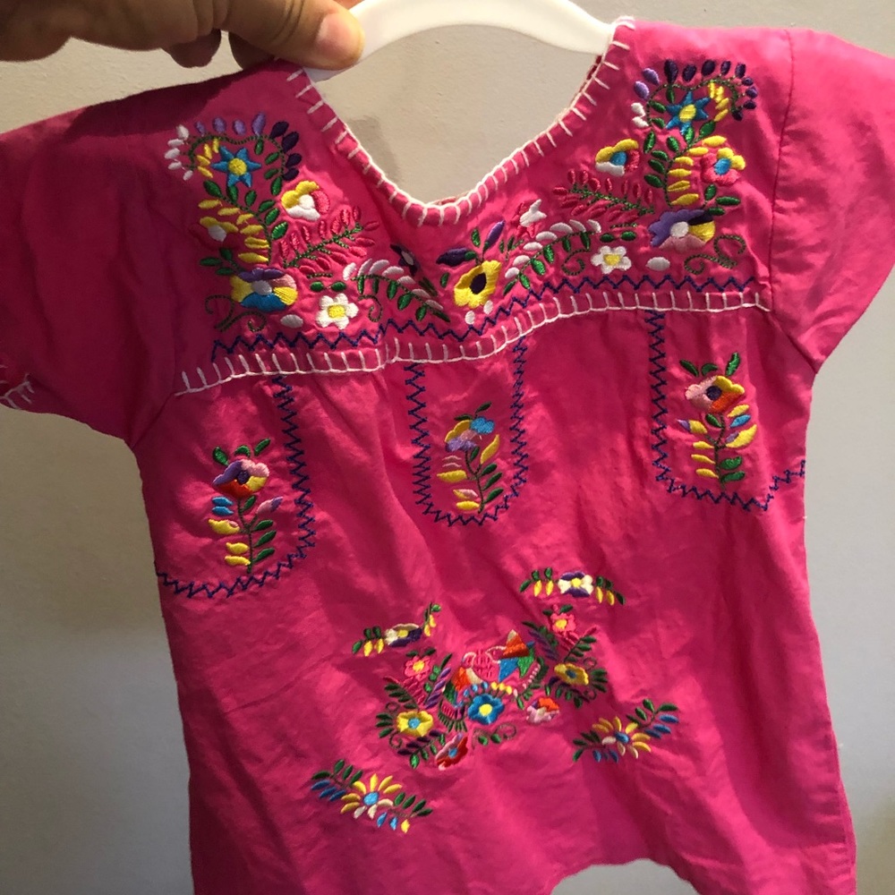 Cecil & Lou 12m Mexican Inspired Embroidered Dress